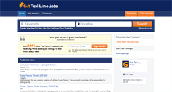 Desktop Screenshot of gettaxilimojobs.com